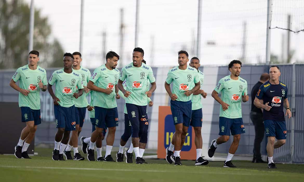 Seleção Brasileira tem segundo dia de treino