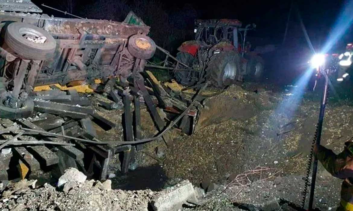 Ucrânia deve ter acesso a local onde explosão matou duas pessoas