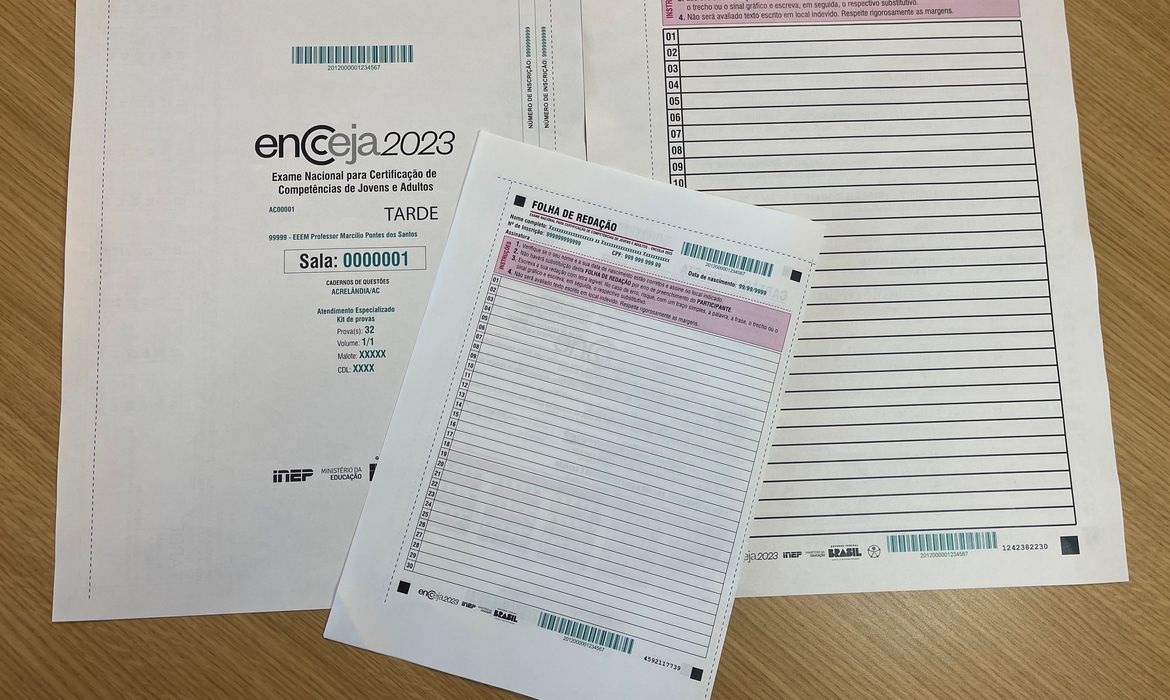 Inscrições Encceja 2023.