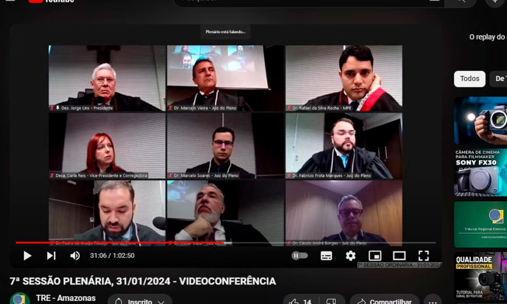 TRE-AM cassa mandato de Silas Câmara